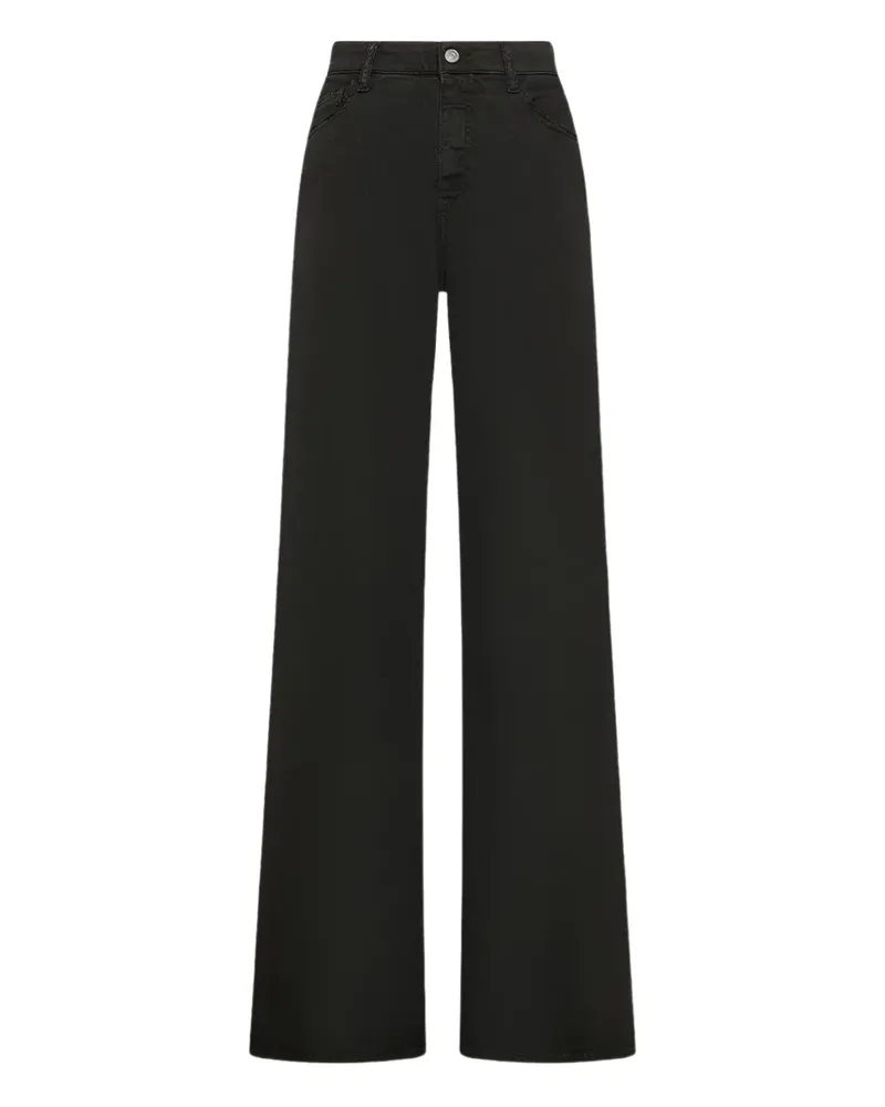 Cycle Ausgestellte Hose - Schwarz Schwarz
