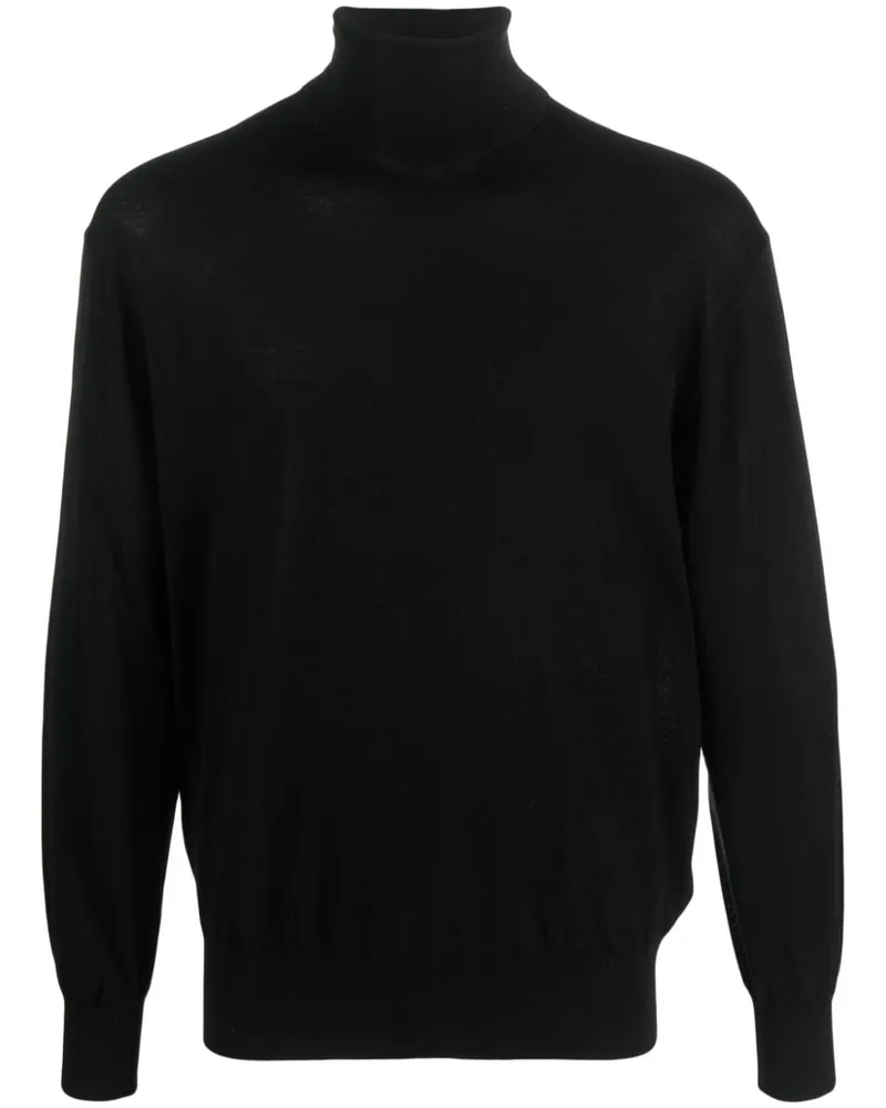 Neil Barrett Pullover mit Blitz-Stickerei Schwarz