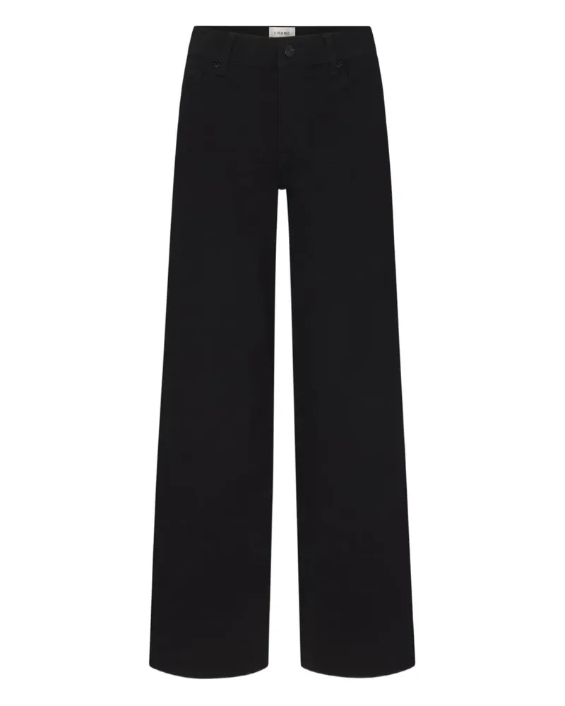 Frame Denim Le Slim wide-leg jeans - Schwarz Schwarz