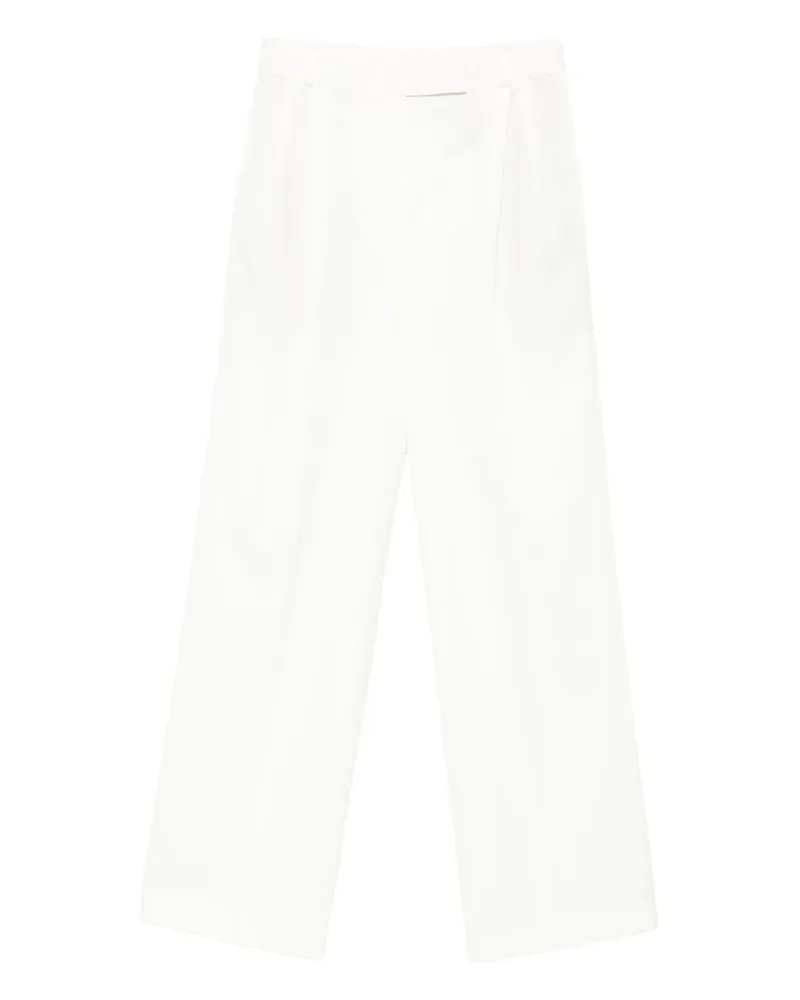 Róhe Klassische Bundfaltenhose - Nude Nude