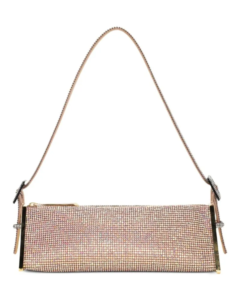 Benedetta Bruzziches Joy Schultertasche mit Strass Rosa