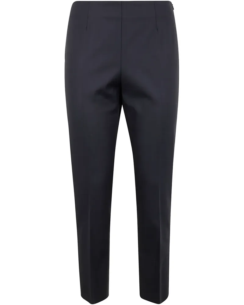 Peserico Hose mit Schlitz am Saum - Blau Blau