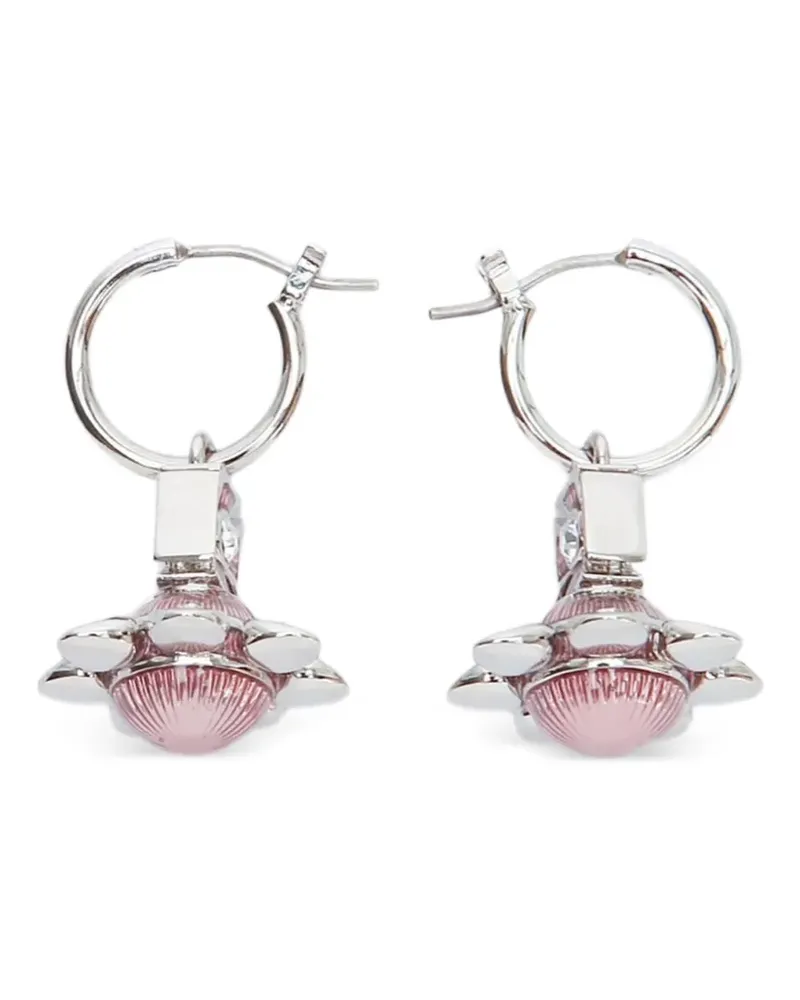 Vivienne Westwood Capucine hoop earrings - Silber Silber