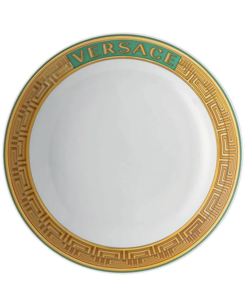 Versace Medusa Amplified Teller (22cm) - Weiß Weiß