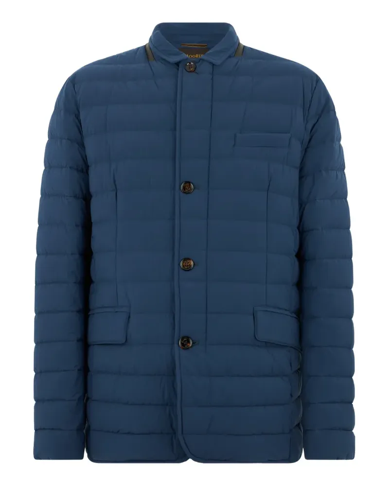 MOORER quilted padded jacket - Blau Blau