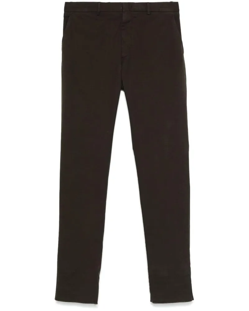 Ermenegildo Zegna Hose mit Bügelfalten - Braun Braun