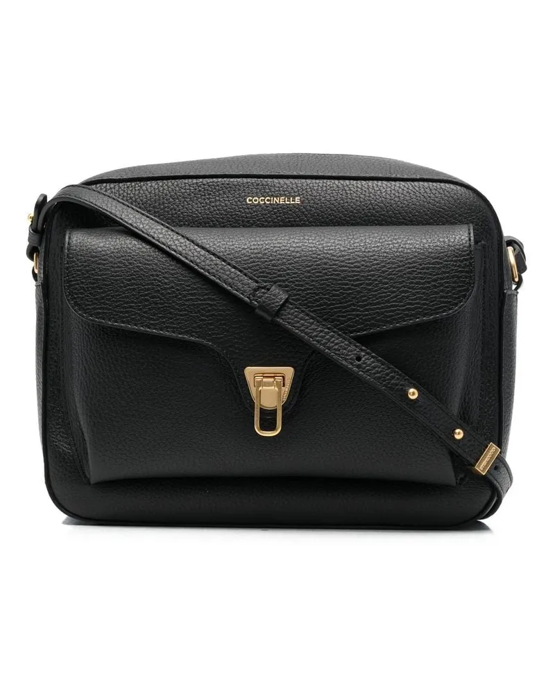 Coccinelle Mittelgroße Beat Soft Umhängetasche - Schwarz Schwarz