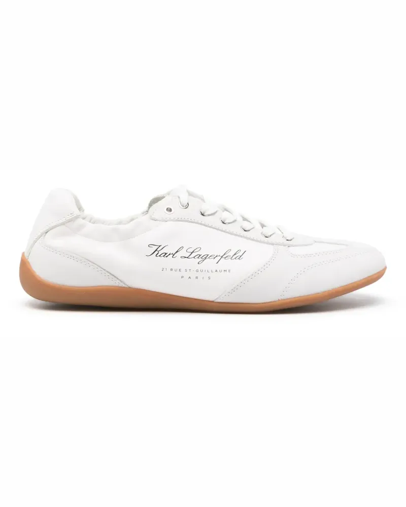 Karl Lagerfeld Altia logo-print sneakers - Weiß Weiß