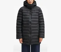 Wattierte Lohja W3T3 Kapuzenjacke - Schwarz
