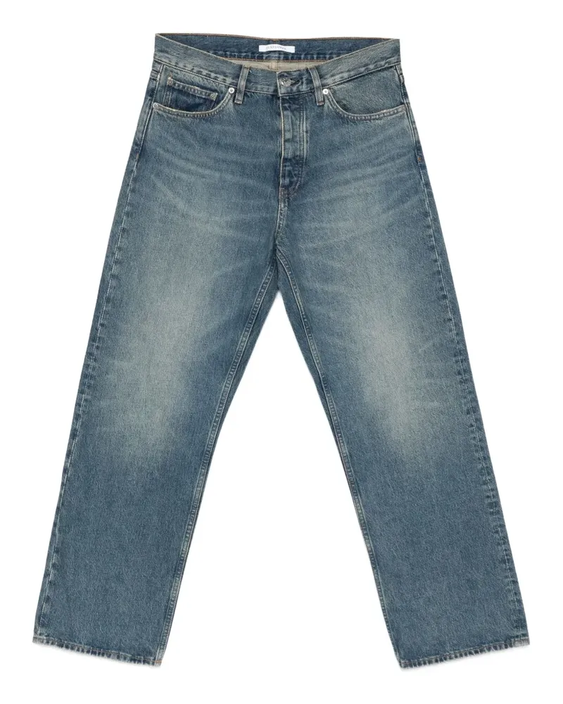 Sunflower faded-effect straight-leg jeans - Blau Blau