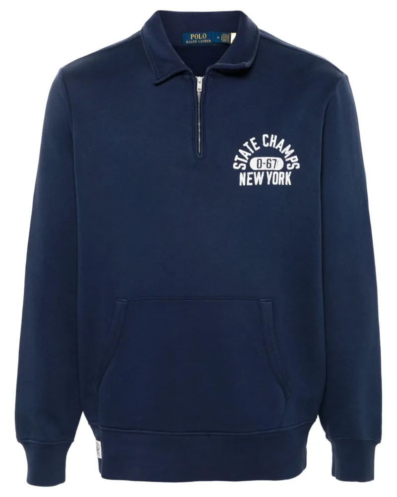 Ralph Lauren Klassisches Sweatshirt - Blau Blau