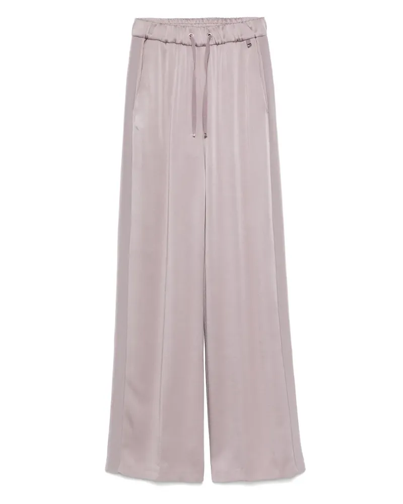 Herno Hose mit Kordelzug - Violett Violett
