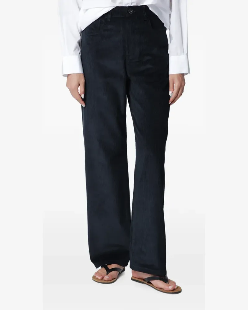 Róhe Bruun Cordhose - Blau Blau