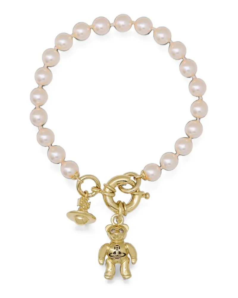 Vivienne Westwood Armband mit Rubin-Anhänger - Gold Gold