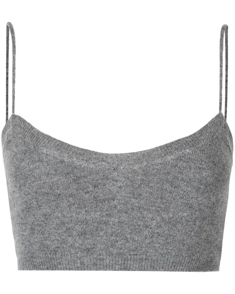 Cashmere In Love Evie Cropped-Top Schwarz