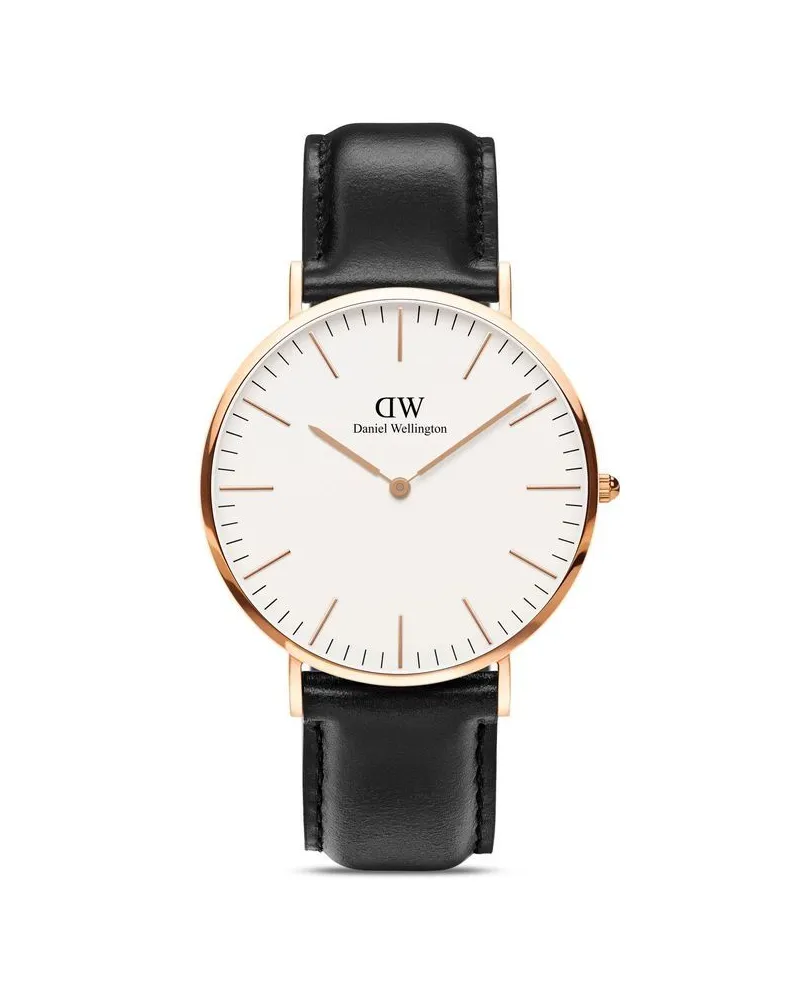 Daniel Wellington Classic Sheffield 40mm - Weiß Weiß