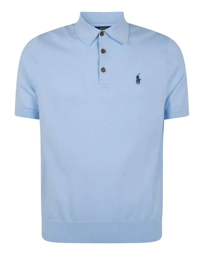 Ralph Lauren Poloshirt mit Logo - Blau Blau