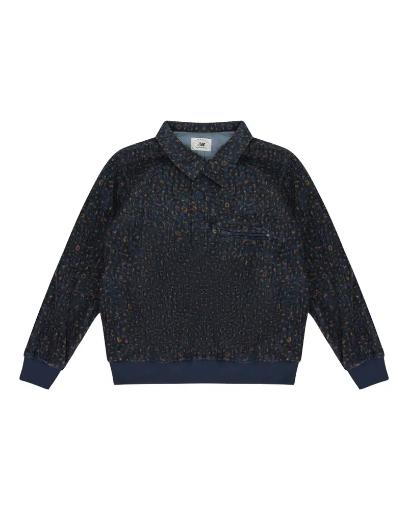 Aimé Leon Dore Pullover mit geometrischem Muster - Schwarz Schwarz