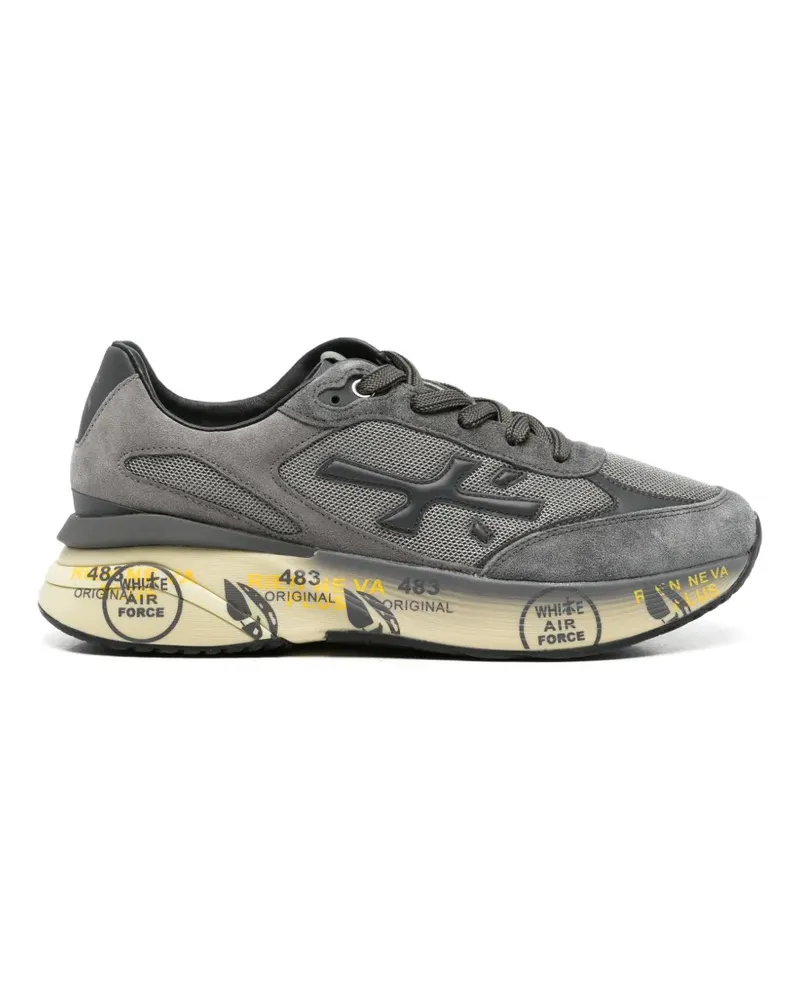 Premiata Moerun panelled sneakers - Grau Grau