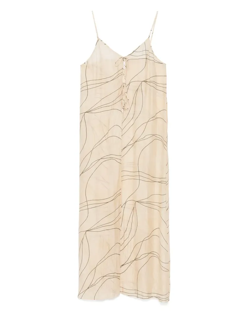 ALYSI Mediterraneo Kleid - Nude Nude