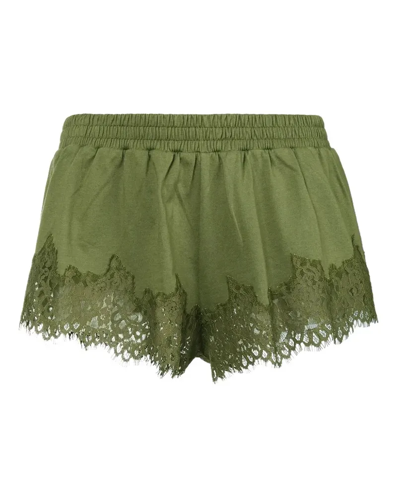 Puma Shorts mit Lochstickerei-Saum - Braun Braun