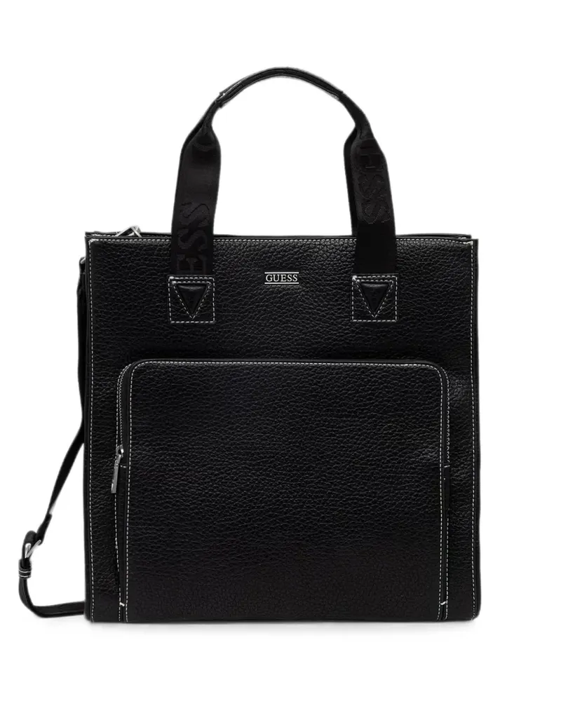 Guess Boston tote bag - Schwarz Schwarz