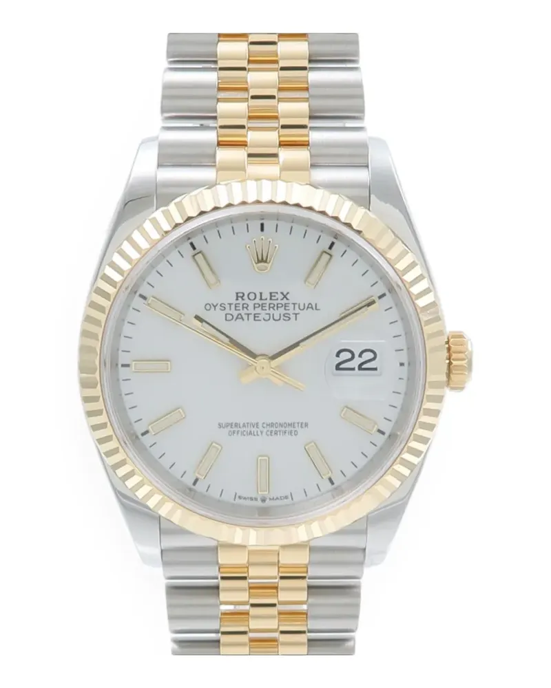 Rolex Datejust 36mm watch - Weiß Weiß