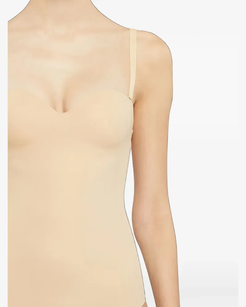 Wolford Formender Mat de Luxe Stringbody - Nude Nude