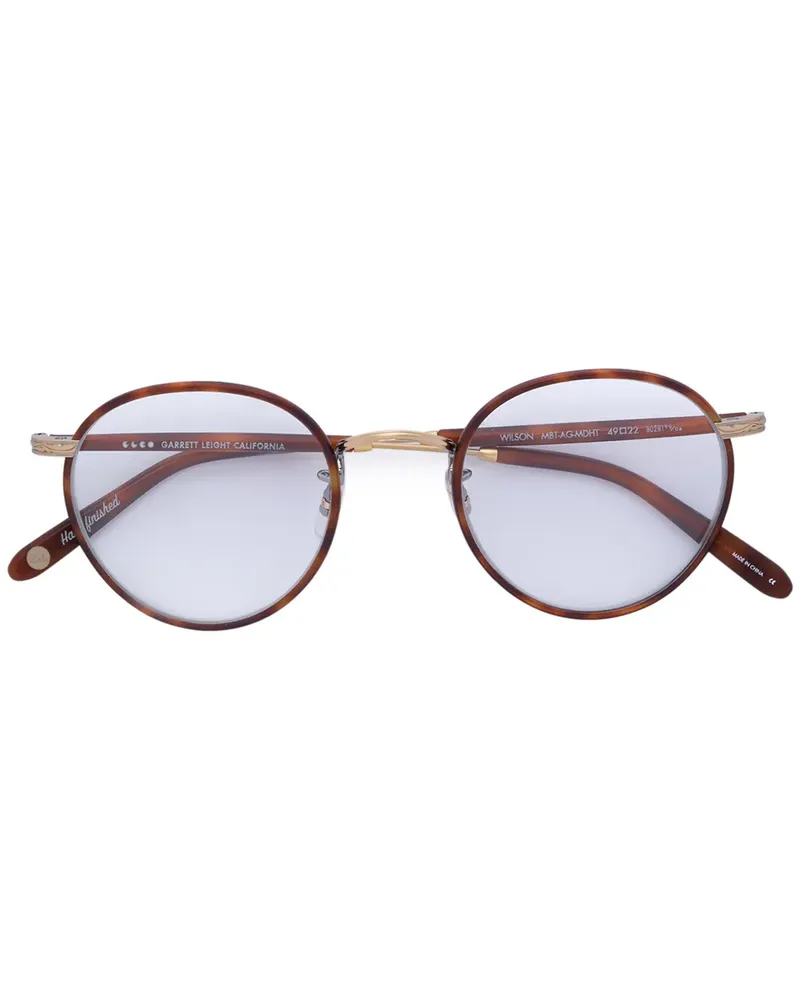 Garrett Leight Wilson' Sonnenbrille - Braun Braun