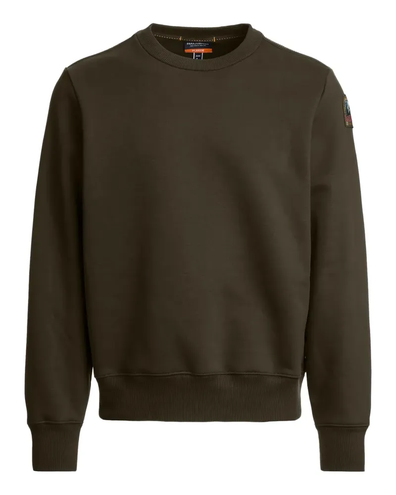 Parajumpers Sweatshirt mit Logo-Patch - Grün Grün