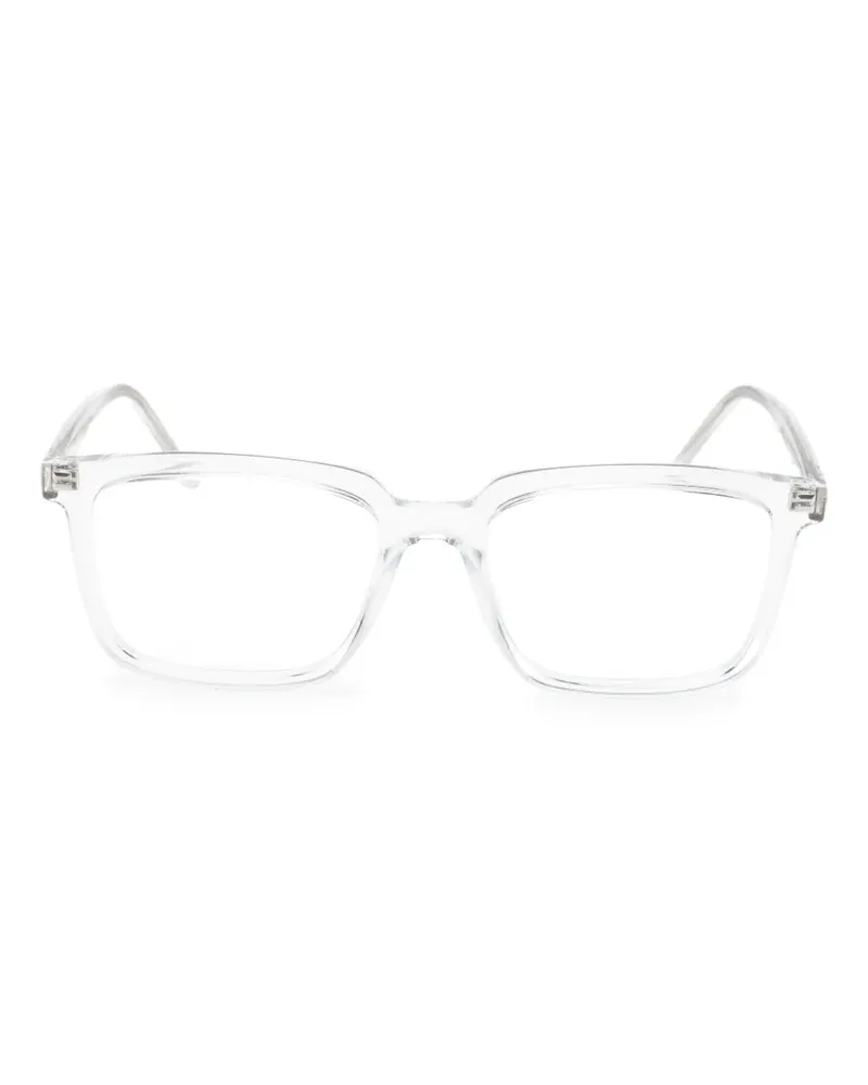 Ray Ban Alain Brille mit eckigem Gestell - Weiß Weiß