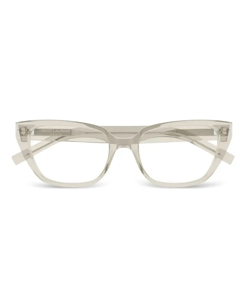 Saint Laurent Cat-Eye-Brille - Grau Grau