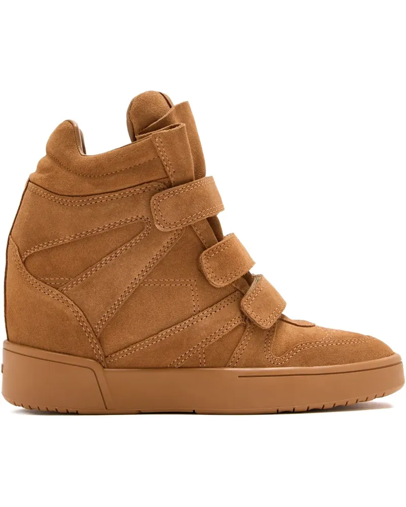 Schutz 95 Wedge-Sneakers aus Wildleder - Braun Braun