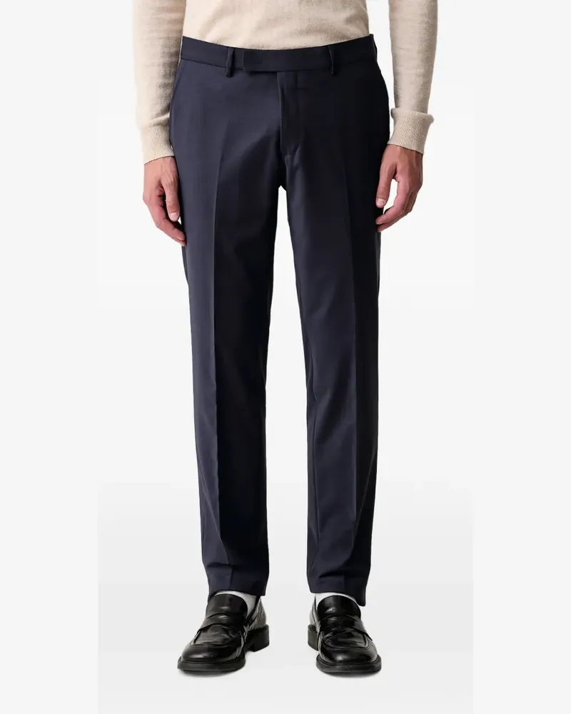 Karl Lagerfeld pressed-crease tailored trousers - Blau Blau