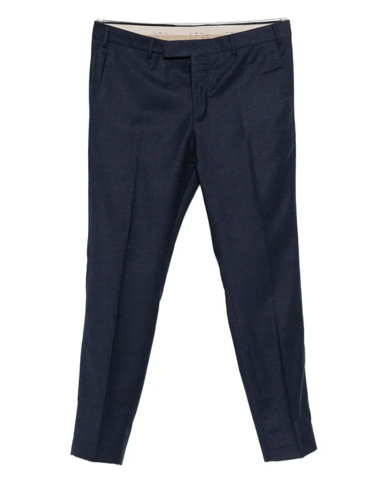 PT TORINO checked pants - Blau Blau