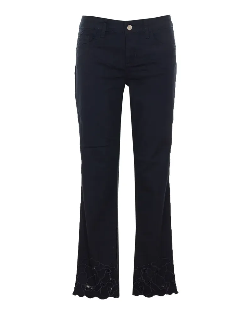 Liu Jo floral embroidery jeans - Blau Blau