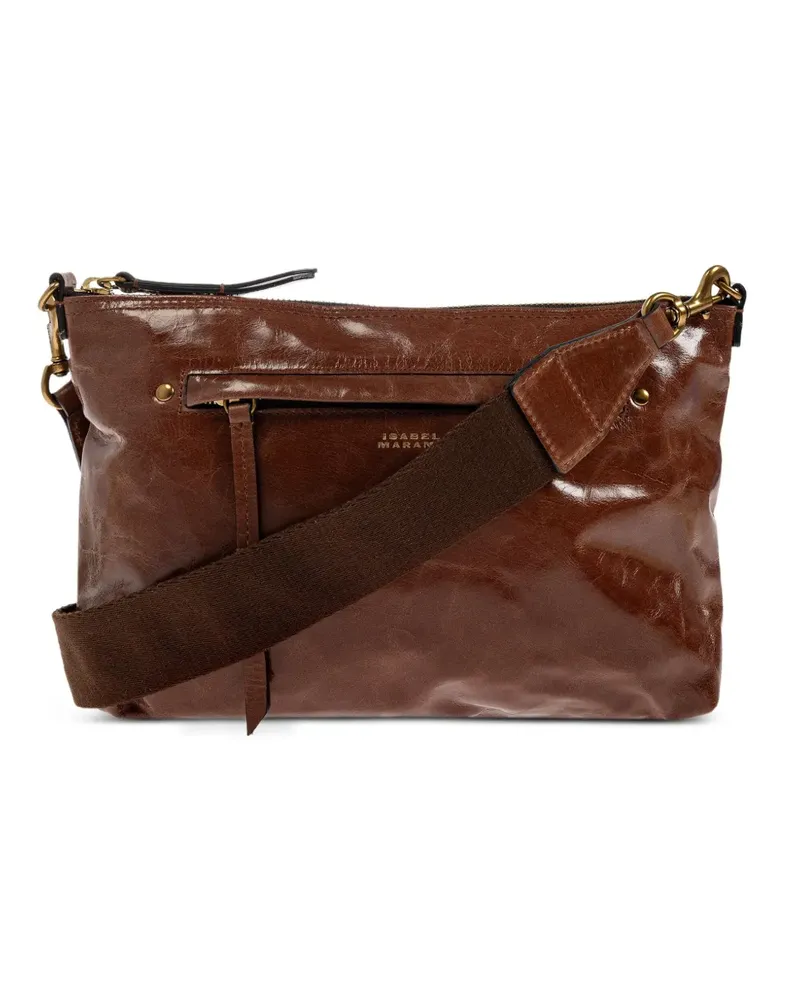 Isabel Marant Nessah Tasche mit Reißverschluss - Braun Braun