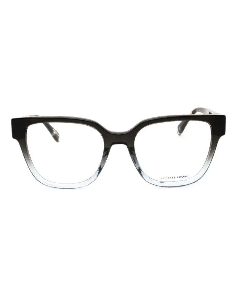 Tommy Hilfiger Eckige Brille mit Farbverlauf - Schwarz Schwarz