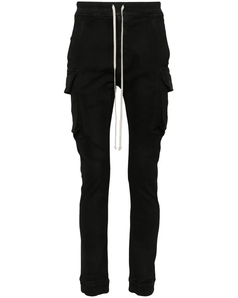 DRKSHDW by Rick Owens Mastodon Cut Slim-Fit-Jeans Schwarz