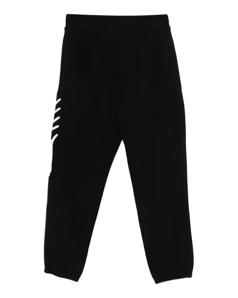 Craig Green lace-detail track pants - Schwarz Schwarz