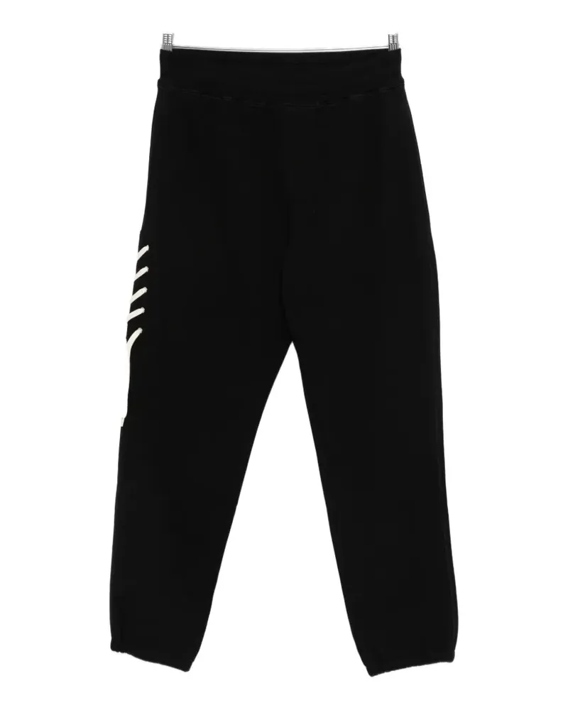 Craig Green lace-detail track pants - Schwarz Schwarz
