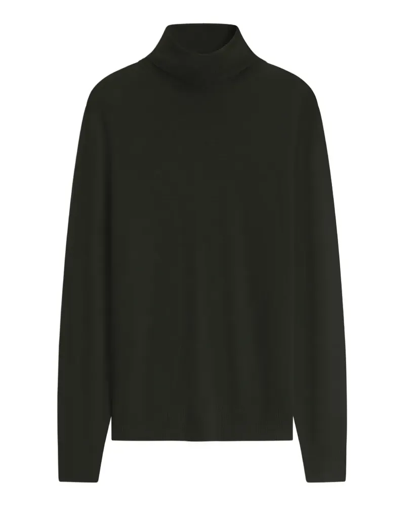 HUGO BOSS By Beckham Rollkragenpullover aus Schurwolle und Kaschmir - Grün Grün