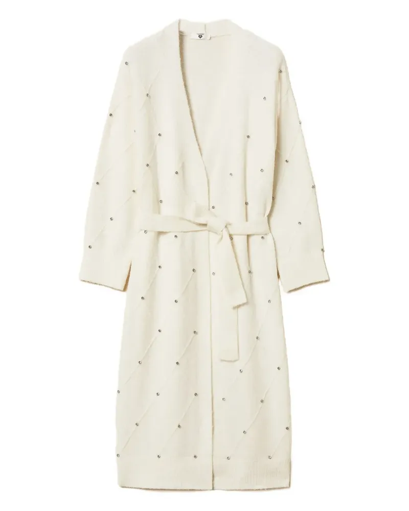 Twin-Set embroidered cardigan - Nude Nude