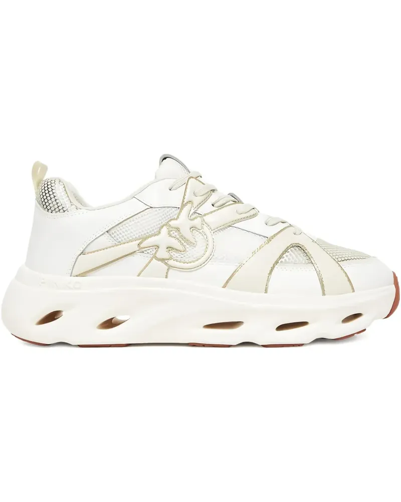 Pinko Sneakers mit Mesh-Einsätzen - Weiß Weiß