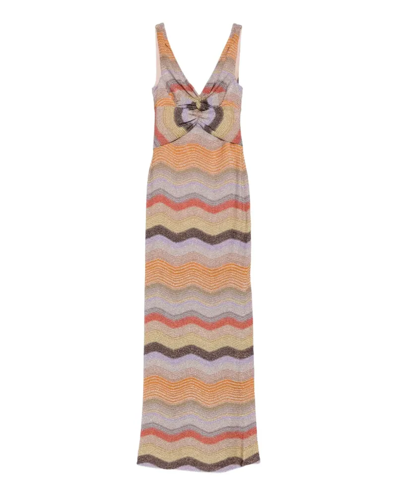 Missoni Gestricktes Kleid mit Twist-Detail - Nude Nude