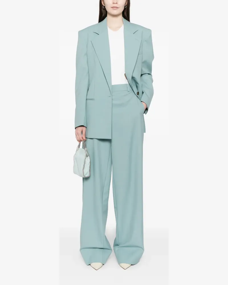 Stella McCartney straight-leg trousers - Blau Blau