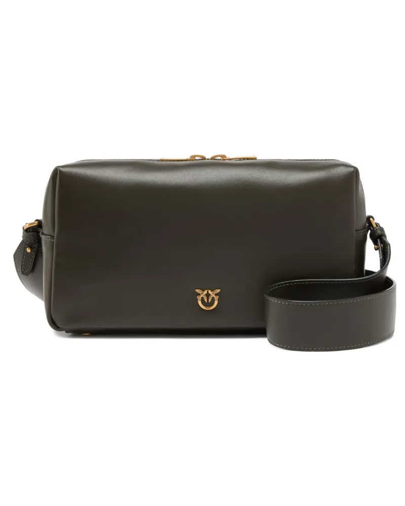 Pinko logo-plaque shoulder bag - Grün Grün