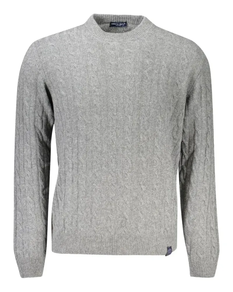 North Sails cable-knit sweater - Grau Grau