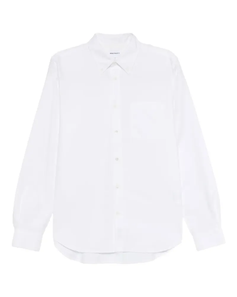 Norse Projects Lyngkrog Hemd - Weiß Weiß