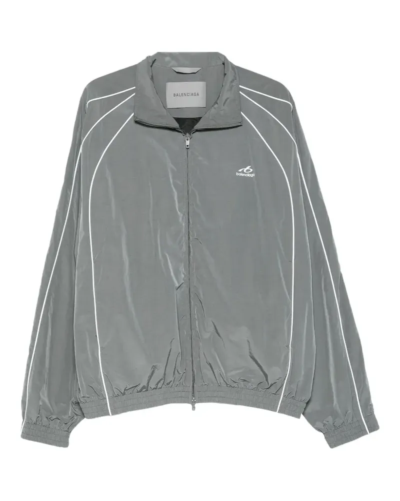 Balenciaga Bodies Sportjacke mit Paspeln - Grau Grau